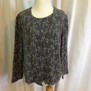 Long Sleeve Layer Look Knit Top